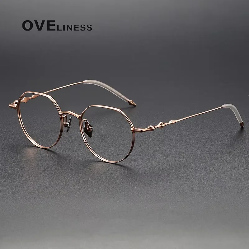 Vintage Pure Titanium Eyeglasses Frame Men Round Prescription Myopia Optical Glasses Frame Women Luxury Brand Spectacles Eyewear
Vintage Pure Titanium Eyeglasses Frame Men Round Prescription Myopia Optical Glasses Frame Women Luxury Brand Spectacles Eyewear