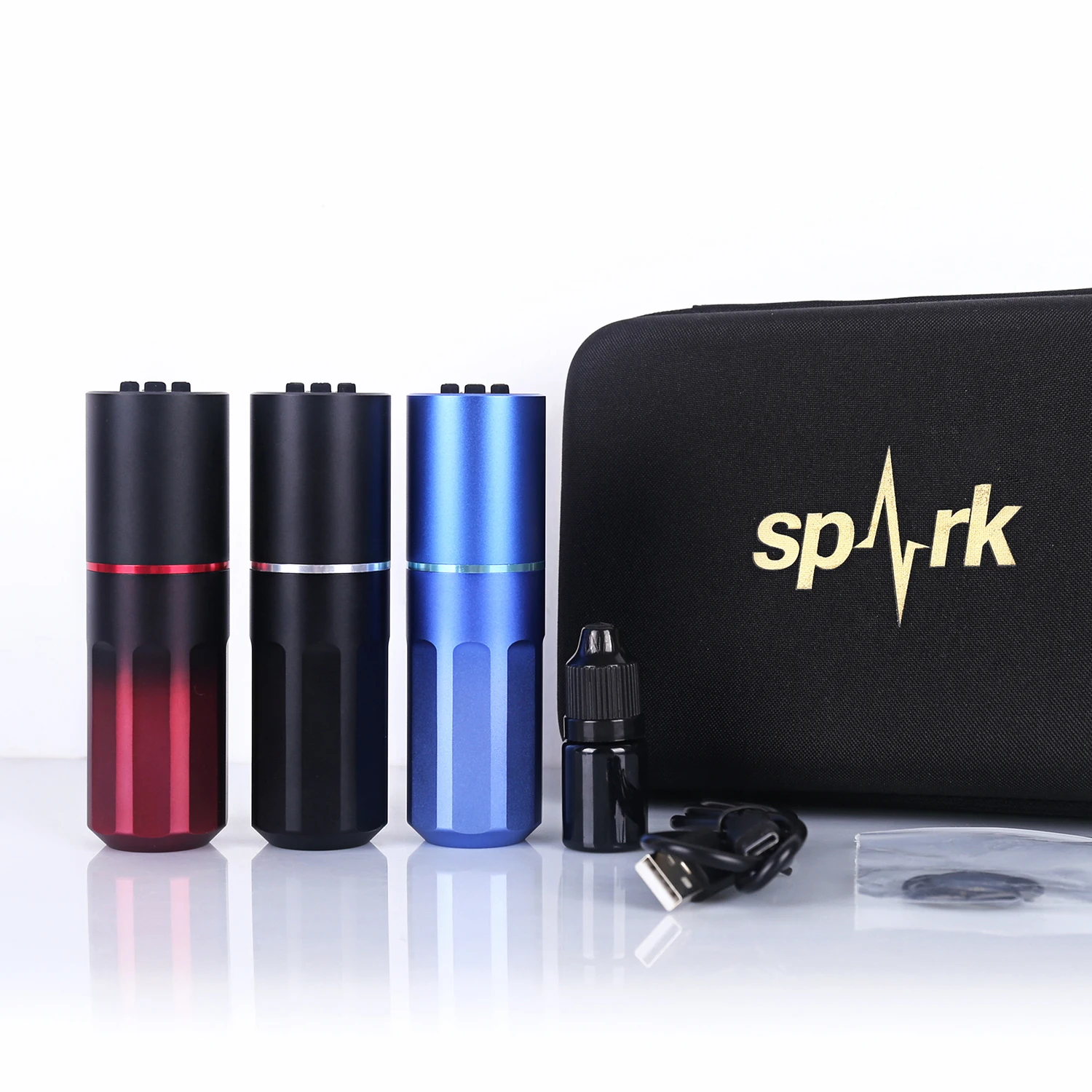 Spark OEM Custom Профессиональный регулируемый ход 1520 мАч Портативные тату-пистолеты Беспроводная тату-машинка
Spark OEM Custom Профессиональный регулируемый ход 1520 мАч Портативные тату-пистолеты Беспроводная тату-машинка