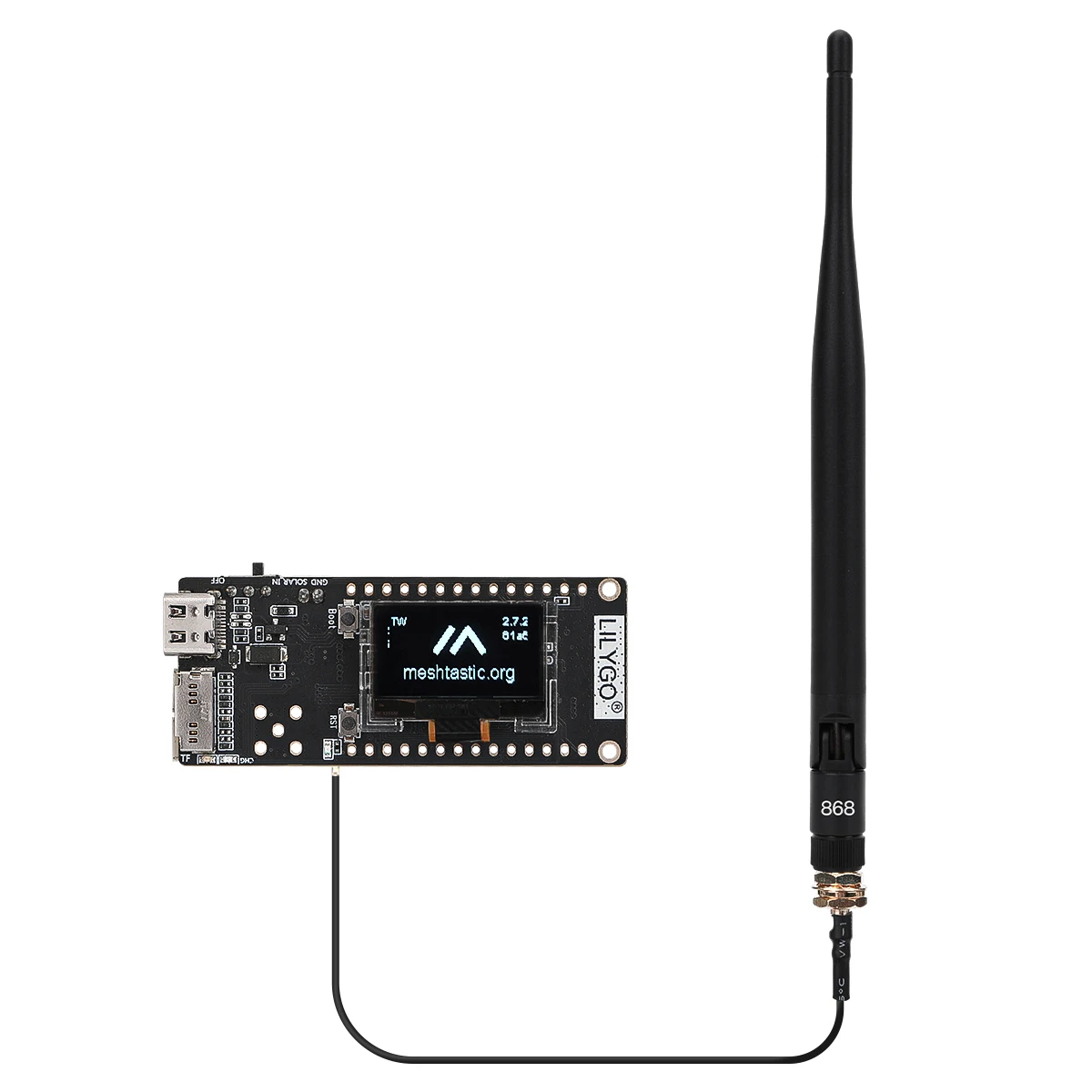 LILYGO Meshtastic T3S3 V1.3 ESP32 LoRa SX1262 Макетная плата T3S3 LoRa32 WiFi Bluetooth 868 МГц 915 МГц Беспроводной модуль
LILYGO Meshtastic T3S3 V1.3 ESP32 LoRa SX1262 Макетная плата T3S3 LoRa32 WiFi Bluetooth 868 МГц 915 МГц Беспроводной модуль