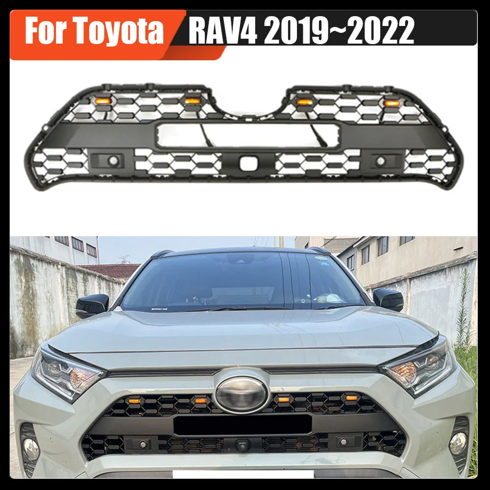 Modified Front Racing Grill Grills Hood Mesh Front Grille TRD Style Upper Bumper Grilles For Toyota RAV4 2019~2022
Modified Front Racing Grill Grills Hood Mesh Front Grille TRD Style Upper Bumper Grilles For Toyota RAV4 2019~2022