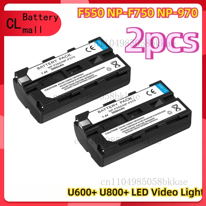 For Sony NP F550 NP-F750 NP-F970 Battery Camera Lights for Nagnahz U600+ U800+ LED Video Light
For Sony NP F550 NP-F750 NP-F970 Battery Camera Lights for Nagnahz U600+ U800+ LED Video Light