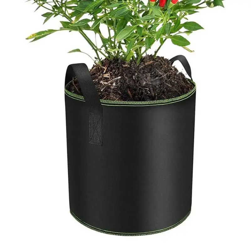 Fabric Grow Bags Reusable Non-woven Plant Fabric Pots Nursery Pots For Plants Large Capacity Fabric Garden Bags Gardening Plant
Fabric Grow Bags Reusable Non-woven Plant Fabric Pots Nursery Pots For Plants Large Capacity Fabric Garden Bags Gardening Plant