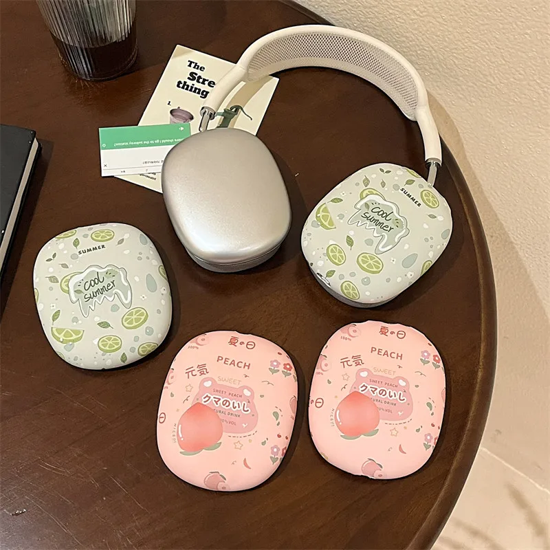 Совместим с AirPods макс. гарнитура, защитный чехол для наушников с милым мультяшным рисунком фруктов и напитков для Airpod Max
Совместим с AirPods макс. гарнитура, защитный чехол для наушников с милым мультяшным рисунком фруктов и напитков для Airpod Max
