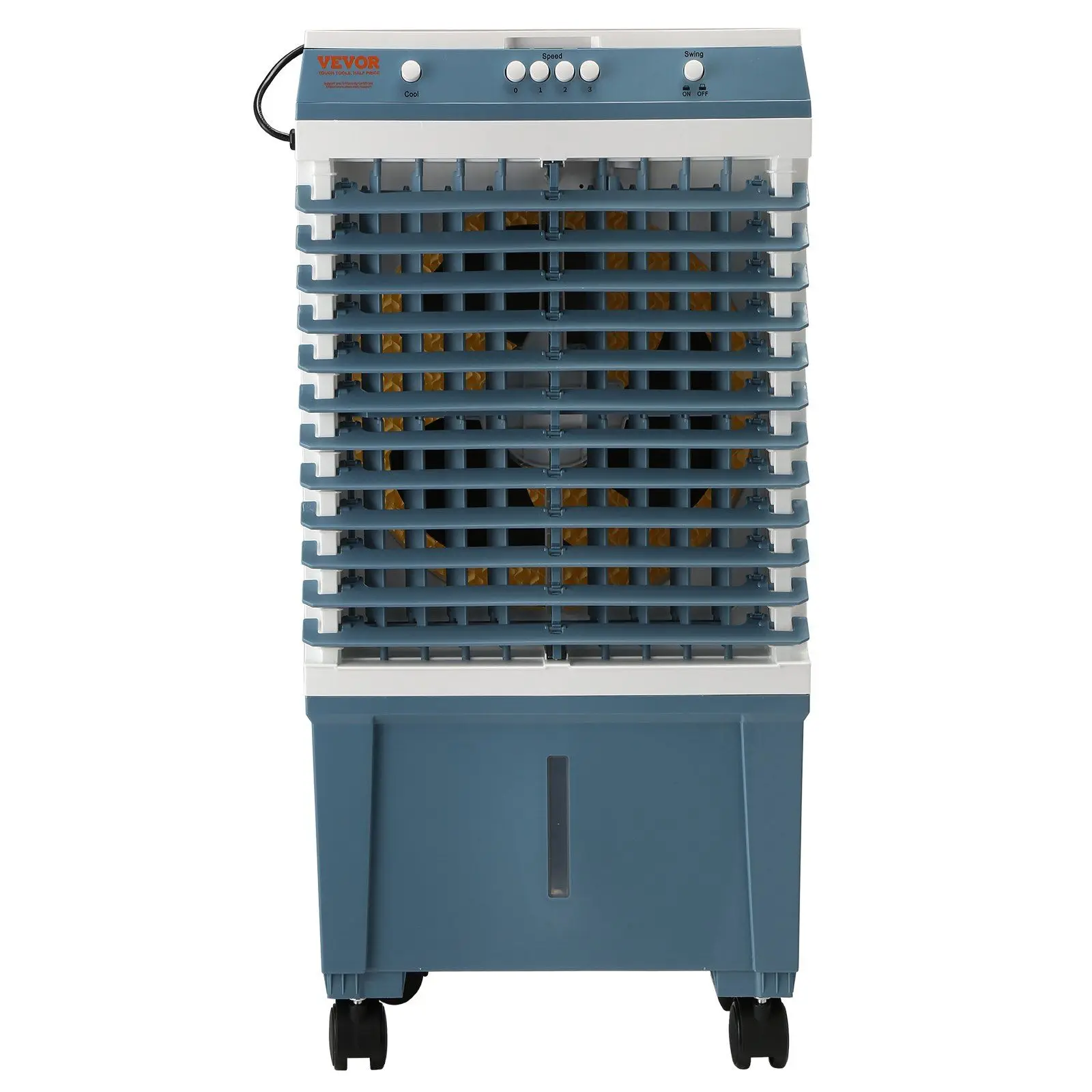 Evaporative Swamp Cooler 3 Speeds Oscillating Portable Air Cooler Indoor Outdoor Use
Evaporative Swamp Cooler 3 Speeds Oscillating Portable Air Cooler Indoor Outdoor Use