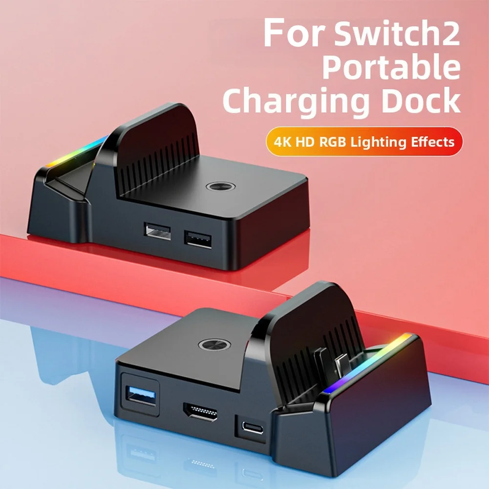 For Nintendo Switch 2 Compatible Dock For Screen Casting To External Displays Plug-and-Play Operation Required
For Nintendo Switch 2 Compatible Dock For Screen Casting To External Displays Plug-and-Play Operation Required
