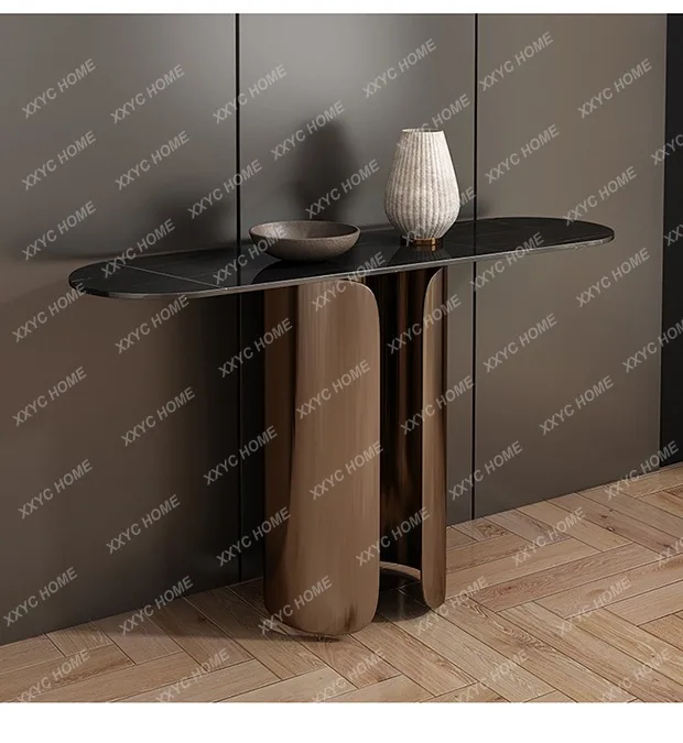 Elegant Metal Living Room Table Vertical Console Removable Corner Table Hotel Minimalist Tisch Wohnzimer Hallway Furniture FT
Elegant Metal Living Room Table Vertical Console Removable Corner Table Hotel Minimalist Tisch Wohnzimer Hallway Furniture FT