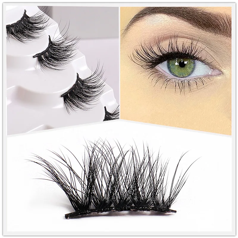 New Russian Curl False Eyelashes 3D Mink Stage Eyelashes Reusable Fluffy False Eyelashes Extensions Extension tool
New Russian Curl False Eyelashes 3D Mink Stage Eyelashes Reusable Fluffy False Eyelashes Extensions Extension tool