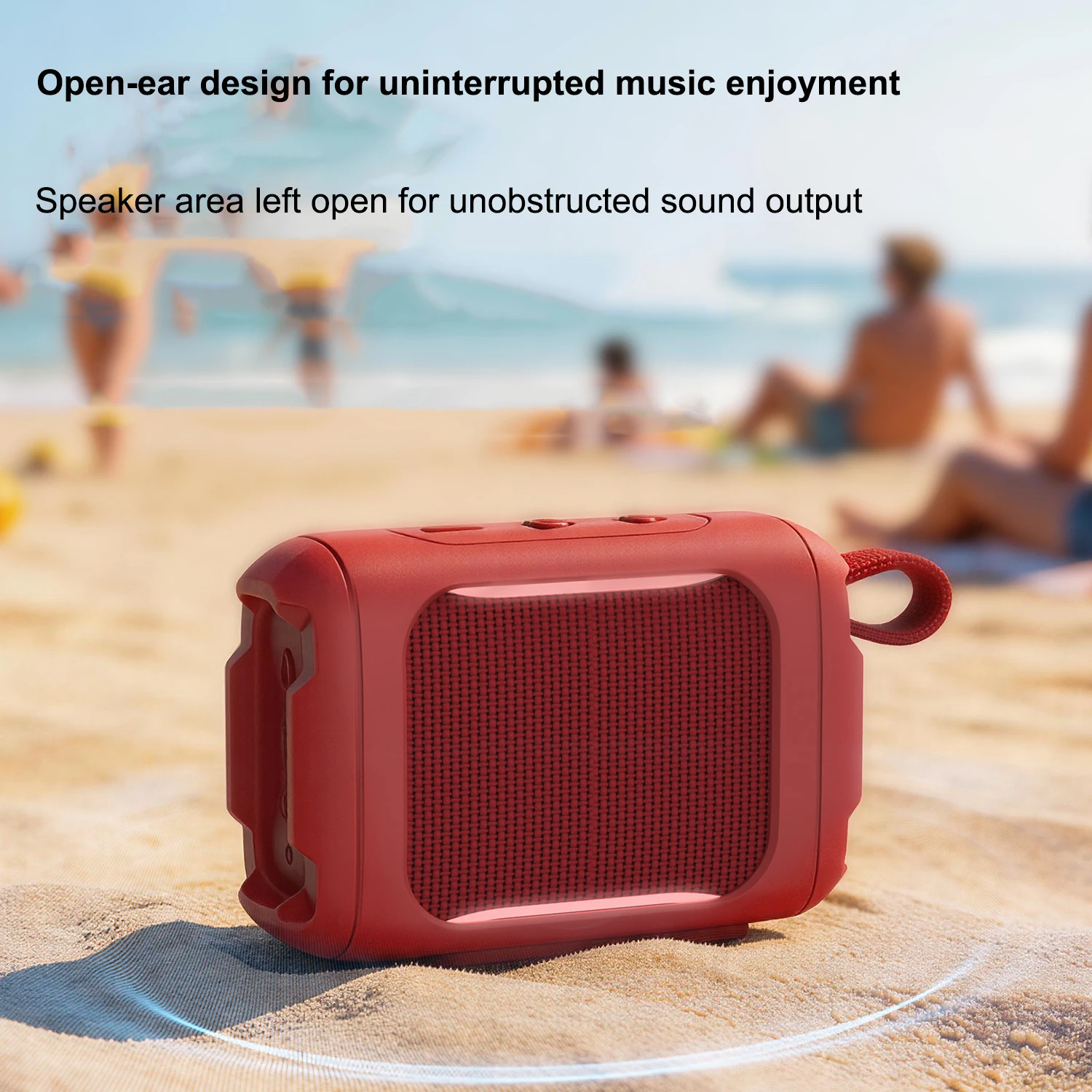 Soft Silicone Case for JBL GO5 Speaker, Built-in Dust Plug Precise Cutout Removable Hook&Loop Fastener Full Protection
Soft Silicone Case for JBL GO5 Speaker, Built-in Dust Plug Precise Cutout Removable Hook&Loop Fastener Full Protection