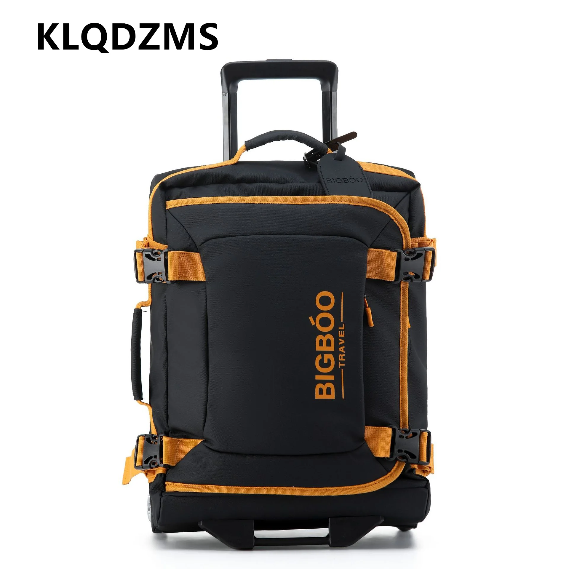 KLQDZMS Suitcase on Wheels Oxford Cloth Boarding Box Large Capacity Trolley Case 20"24"28 Inch Women's Carry-on Travel Luggage
KLQDZMS Suitcase on Wheels Oxford Cloth Boarding Box Large Capacity Trolley Case 20"24"28 Inch Women's Carry-on Travel Luggage