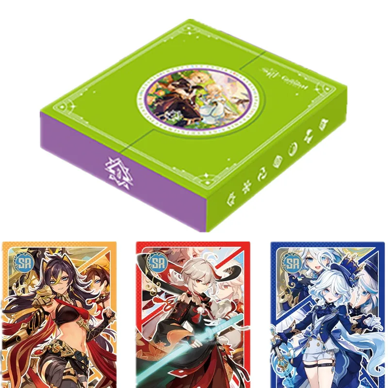Genshin Impact Card Kaedehara Kazuha Yelan Xiao Venti Аниме Коллекция периферийных устройств на день рождения Barbatos Коллекционные карты Игрушки Подарки
Genshin Impact Card Kaedehara Kazuha Yelan Xiao Venti Аниме Коллекция периферийных устройств на день рождения Barbatos Коллекционные карты Игрушки Подарки