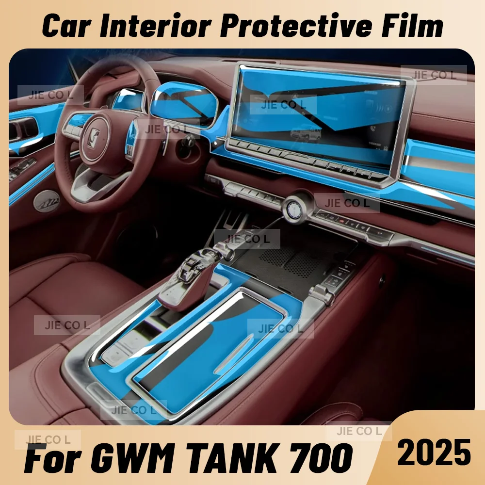 Anti-scratch Car Interior Center Console Media Dashboard Navigation TPU Protector Film For GWM TANK 700 Hi4-T 2025 Accessories
Anti-scratch Car Interior Center Console Media Dashboard Navigation TPU Protector Film For GWM TANK 700 Hi4-T 2025 Accessories