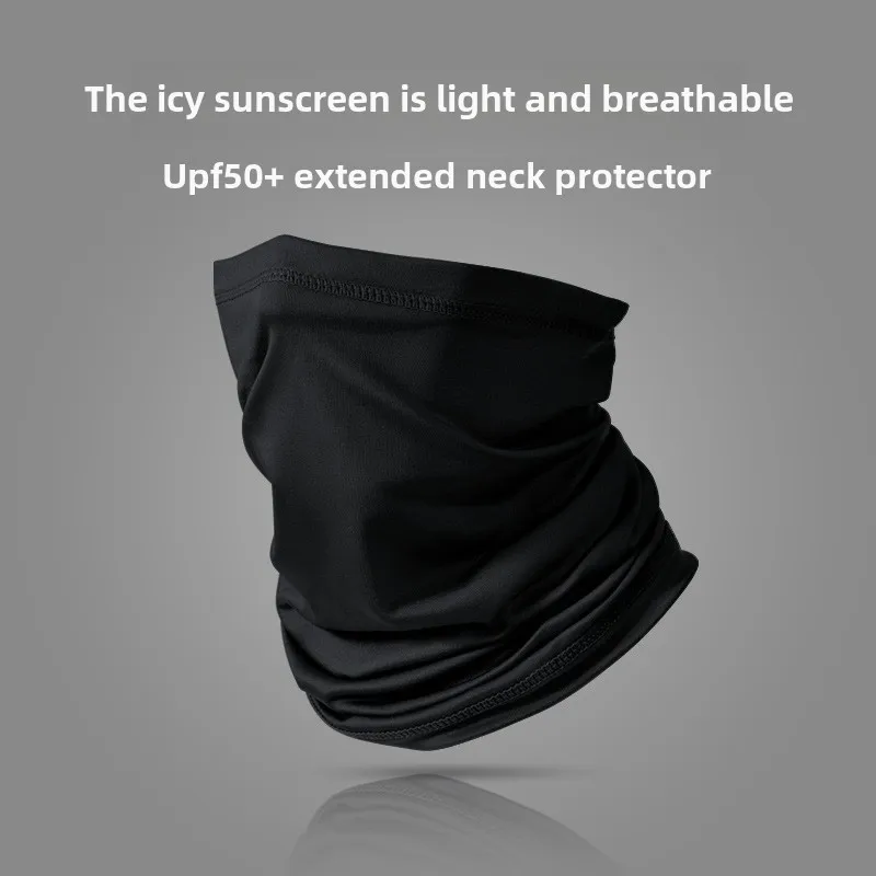 Summer Ice Silk Neck Gaiter - UV Protection, Breathable Face Mask for Cycling, Hiking - Versatile Triangle Scarf with Ear Loops
Summer Ice Silk Neck Gaiter - UV Protection, Breathable Face Mask for Cycling, Hiking - Versatile Triangle Scarf with Ear Loops