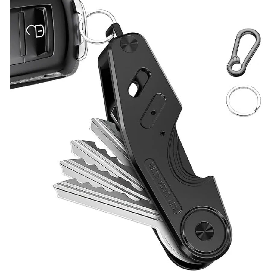 Key Organizer, Compact Key Holder, Compact Key Chain Organizer, Minimalist Anti-Tangle Daily Key Chain
Key Organizer, Compact Key Holder, Compact Key Chain Organizer, Minimalist Anti-Tangle Daily Key Chain