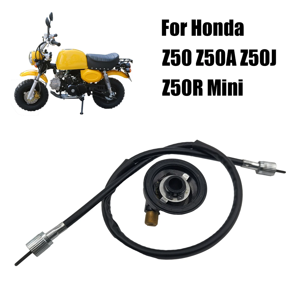Motorcycle Speedometer Cable Rubber Coated Mileage Wire Scooter Parts For Honda Z50 Z50A Z50J Z50R Mini Trail Monkey Bike
Motorcycle Speedometer Cable Rubber Coated Mileage Wire Scooter Parts For Honda Z50 Z50A Z50J Z50R Mini Trail Monkey Bike