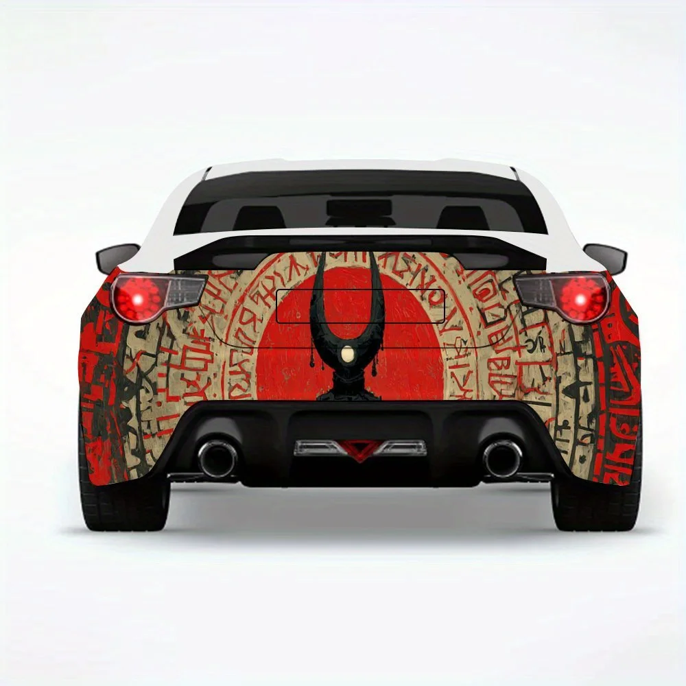 Mysterious Black Silhouette with Red Car Sticker,Vinyl Decal for Car Rear, Waterproof Self-Adhesive Vinyl Stickers for Vehicle T
Mysterious Black Silhouette with Red Car Sticker,Vinyl Decal for Car Rear, Waterproof Self-Adhesive Vinyl Stickers for Vehicle T