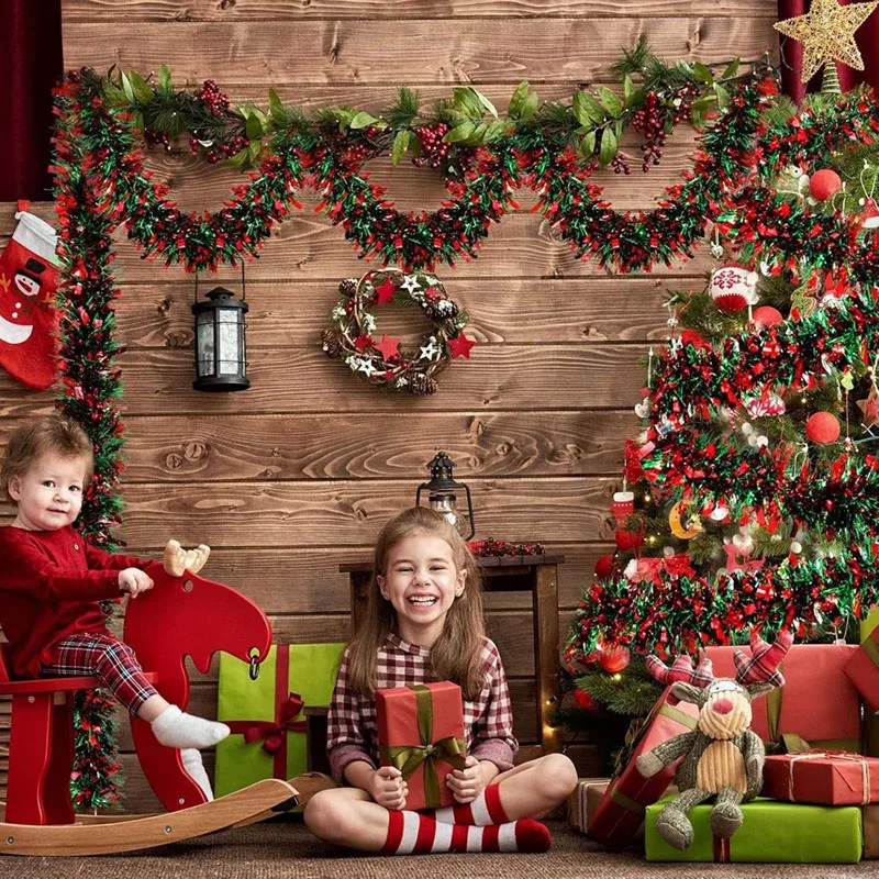 1/3/5Pcs 2M Christmas Strip Ribbon Red Green Tinsel Garland Xmas Tree Hanging Ornaments Home Decoration New Year Party 장식
1/3/5Pcs 2M Christmas Strip Ribbon Red Green Tinsel Garland Xmas Tree Hanging Ornaments Home Decoration New Year Party 장식