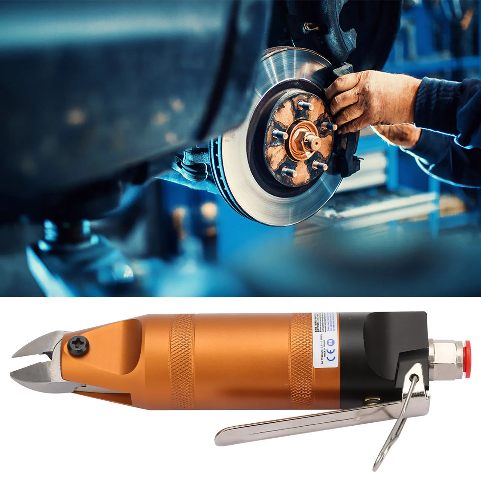 Pneumatic Scissors Air Shearing Tool HS10 Industrial Grade Pneumatic Air Scissors Shear 2.6‑4.0mm Plastic Air Cutting Tool
Pneumatic Scissors Air Shearing Tool HS10 Industrial Grade Pneumatic Air Scissors Shear 2.6‑4.0mm Plastic Air Cutting Tool