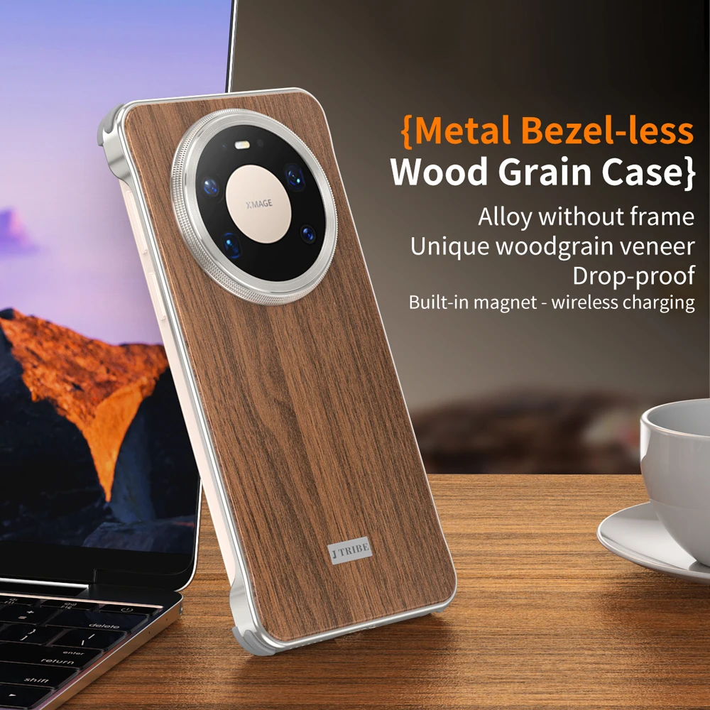 Wood Grain Cover+Metal Bumper Phone Cases For Huawei Mate 80 70 60 Pro/Pura70 Pura 70 Pro Case Aluminum Frame Shockproof Shell
Wood Grain Cover+Metal Bumper Phone Cases For Huawei Mate 80 70 60 Pro/Pura70 Pura 70 Pro Case Aluminum Frame Shockproof Shell