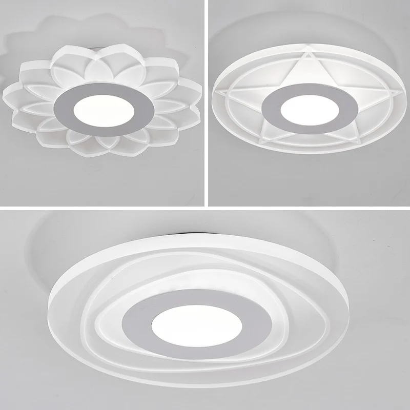 Modern Minimalist LED Ultra-thin Ceiling Light Living Room Lamp Flower Star Shaped Household Bedroom Corridor Lighting Fixture
Modern Minimalist LED Ultra-thin Ceiling Light Living Room Lamp Flower Star Shaped Household Bedroom Corridor Lighting Fixture