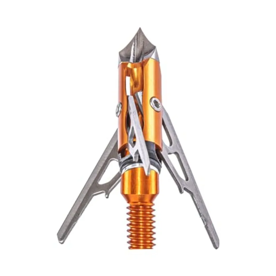 3 Blade Chisel Tip X Crossbow Broadhead 1.6" Cut Orange 60200
3 Blade Chisel Tip X Crossbow Broadhead 1.6" Cut Orange 60200