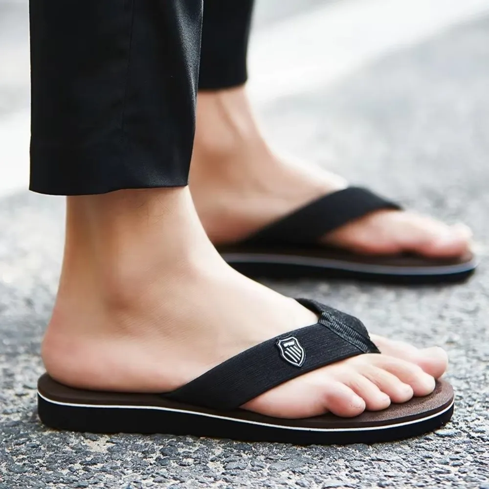 Male Flat Beach Sandals Casual Soft Soled Flip Flops Shoes EVA House Slippers Indoor
Male Flat Beach Sandals Casual Soft Soled Flip Flops Shoes EVA House Slippers Indoor