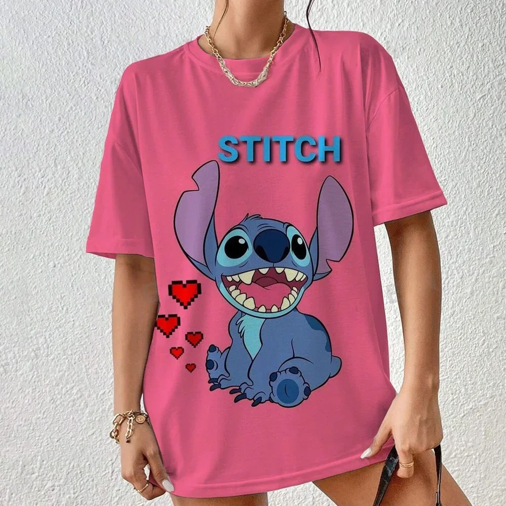 Disney Summer Adult Kids Lilo & Stitch T-Shirt Cartoon O-Neck Tops Tees Casual Outfit Clothing Daily Fashion Streetwear
Disney Summer Adult Kids Lilo & Stitch T-Shirt Cartoon O-Neck Tops Tees Casual Outfit Clothing Daily Fashion Streetwear