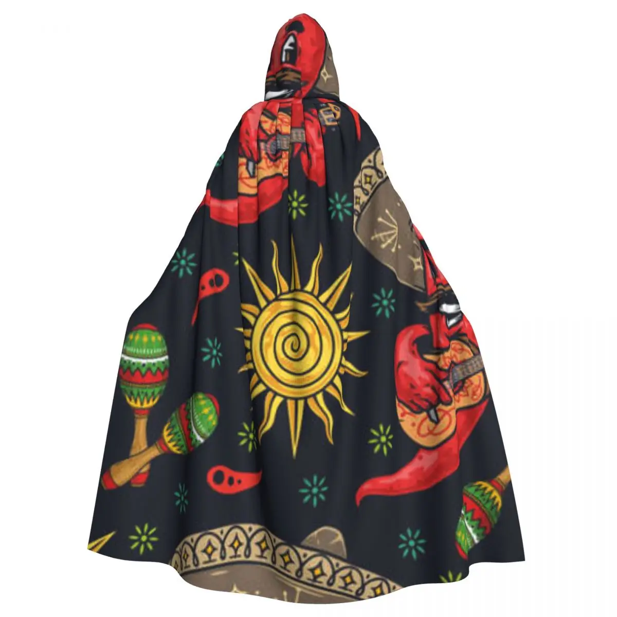 Cartoon Chili Pepper Hooded Cloak Coat Halloween Cosplay Costume Vampire Devil Wizard Cape Gown Party
Cartoon Chili Pepper Hooded Cloak Coat Halloween Cosplay Costume Vampire Devil Wizard Cape Gown Party