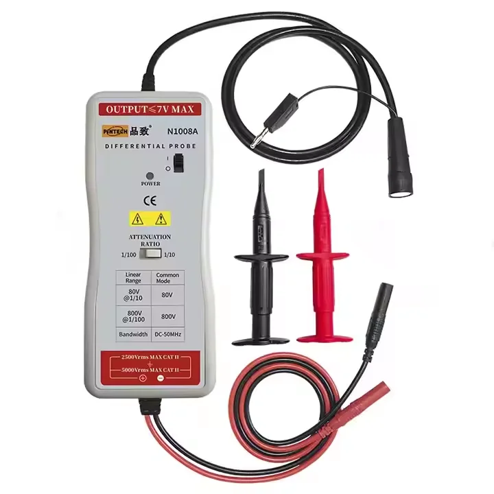 PINTECH N1008A High Frequency Differential Probe High Voltage Differential Probe
PINTECH N1008A High Frequency Differential Probe High Voltage Differential Probe