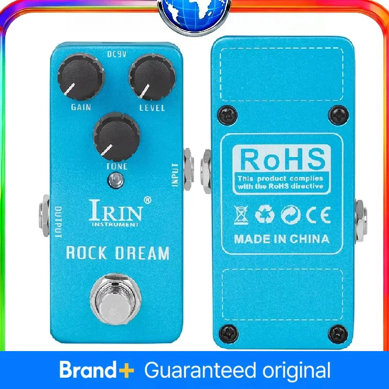 IRIN RS-03 Rock Dream Electric Guitar Effect Pedal Classic Rock Distortion Effects True Bypass Pedals Guitar Accessories
IRIN RS-03 Rock Dream Electric Guitar Effect Pedal Classic Rock Distortion Effects True Bypass Pedals Guitar Accessories