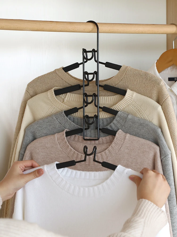 Space-saving Hangers For Clothes Multi-layer Magic Clothes Hanger Wardrobe Closet Organizer Kids Hangers With EVA Sponge
Space-saving Hangers For Clothes Multi-layer Magic Clothes Hanger Wardrobe Closet Organizer Kids Hangers With EVA Sponge