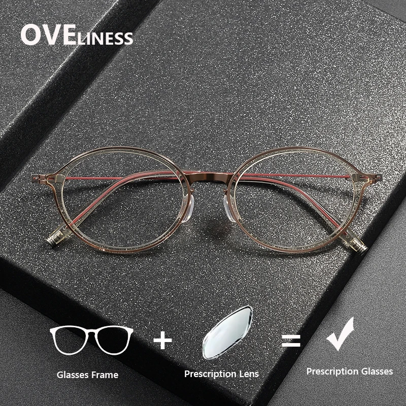 optical Acetate Titanium Glasses Frame Men Retro Vintage Round Eyeglasses frame Women Prescription myopia Spectacles Eyewear
optical Acetate Titanium Glasses Frame Men Retro Vintage Round Eyeglasses frame Women Prescription myopia Spectacles Eyewear