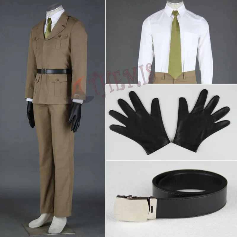 CyAthemis America Army Uniforms Axis Powers Hetalia/APH Cosplay Costumes Cool French Leather Coat USA Military Style Outfit
CyAthemis America Army Uniforms Axis Powers Hetalia/APH Cosplay Costumes Cool French Leather Coat USA Military Style Outfit