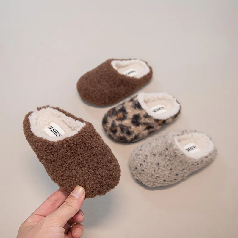 Children Winter Home Fur Slippers Cartoon Non-Slip Soft Warm House Indoor Bedroom Kids Boys Girl Flat Shoes Children Flats Shoes
Children Winter Home Fur Slippers Cartoon Non-Slip Soft Warm House Indoor Bedroom Kids Boys Girl Flat Shoes Children Flats Shoes