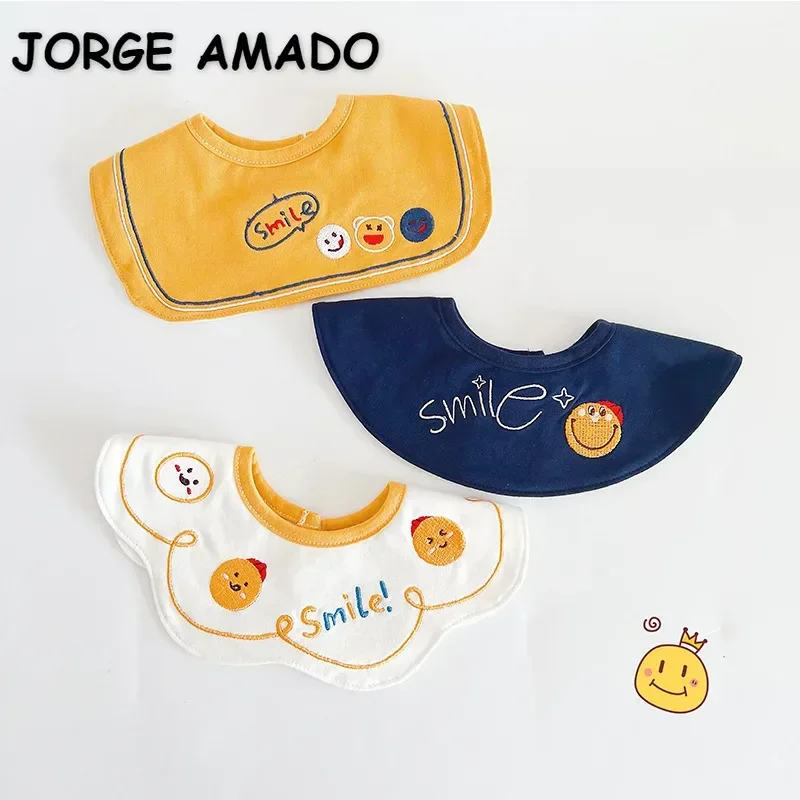 3pcs Korean Style Baby Boys and Girls Bibs Cartoon Embroidered Drool Waterproof Infant Accessories Toddler Saliva Towels H2001
3pcs Korean Style Baby Boys and Girls Bibs Cartoon Embroidered Drool Waterproof Infant Accessories Toddler Saliva Towels H2001