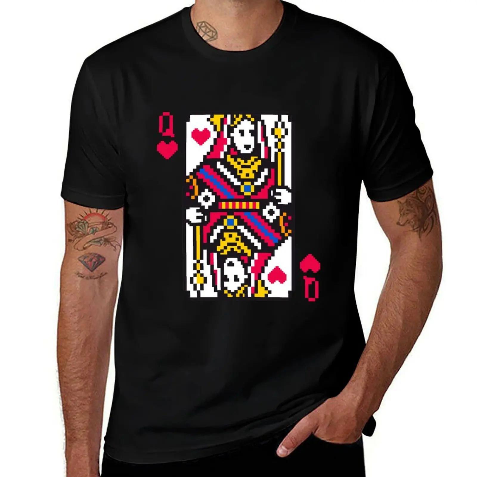 Queen of Hearts T-Shirt cotton t shirt man t shirts for man cotton funny t shirts dark humor T-Shirt
Queen of Hearts T-Shirt cotton t shirt man t shirts for man cotton funny t shirts dark humor T-Shirt