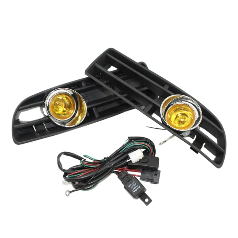 Yellow Light Front Fog Lights Assembly Fog Lamp Grille With Switch Harness For VW Bora Jetta MK4 1998-2004 Replacement Parts
Yellow Light Front Fog Lights Assembly Fog Lamp Grille With Switch Harness For VW Bora Jetta MK4 1998-2004 Replacement Parts
