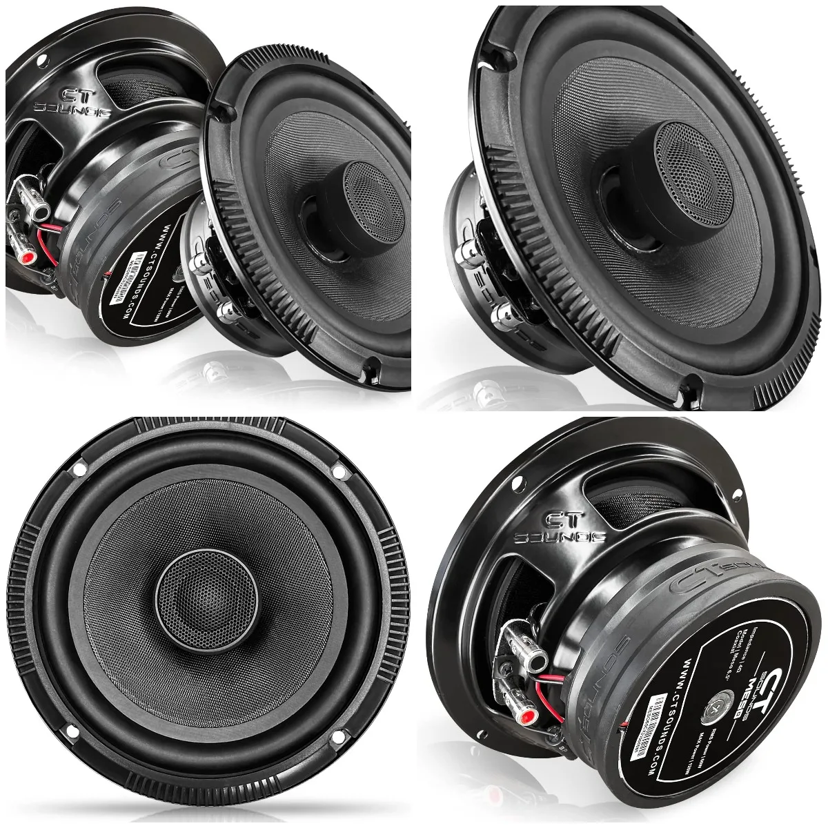 Meso 6.5” 300 Watt 2-Way Premium Coaxial Car Speakers, Pair
Meso 6.5” 300 Watt 2-Way Premium Coaxial Car Speakers, Pair