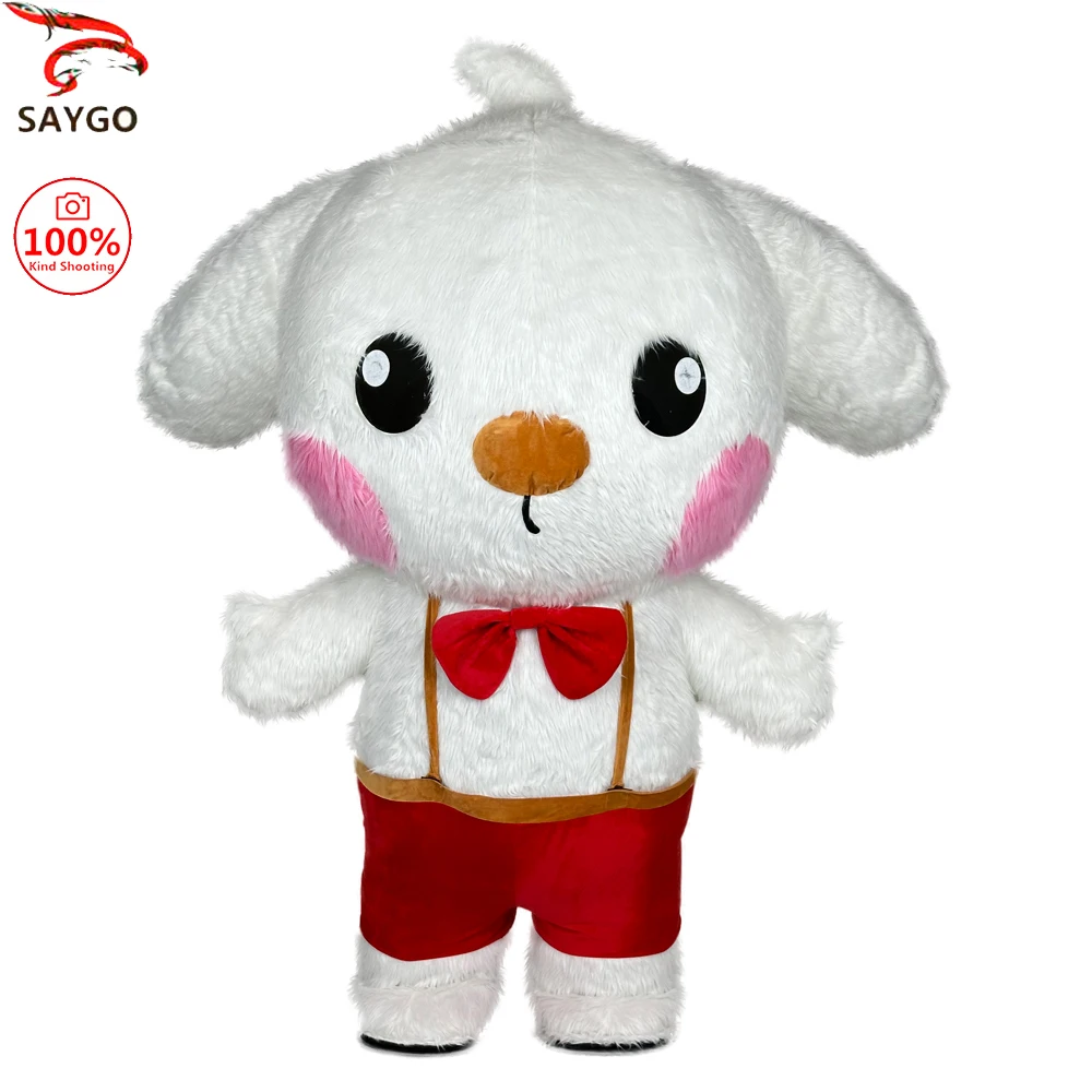 SAYGO Cartoon Dog Inflatable Costume Mascot Parade Adult Character Cosplay Animal Halloween Party Event Plush Set
SAYGO Cartoon Dog Inflatable Costume Mascot Parade Adult Character Cosplay Animal Halloween Party Event Plush Set