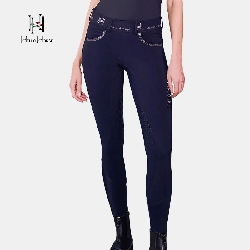 Hello Horse Equestrian Pants - Women's Riding Breeches With Rhinestone Detailing, Silicone Anti-slip Grip, And Equestrian Appare
Hello Horse Equestrian Pants - Women's Riding Breeches With Rhinestone Detailing, Silicone Anti-slip Grip, And Equestrian Appare