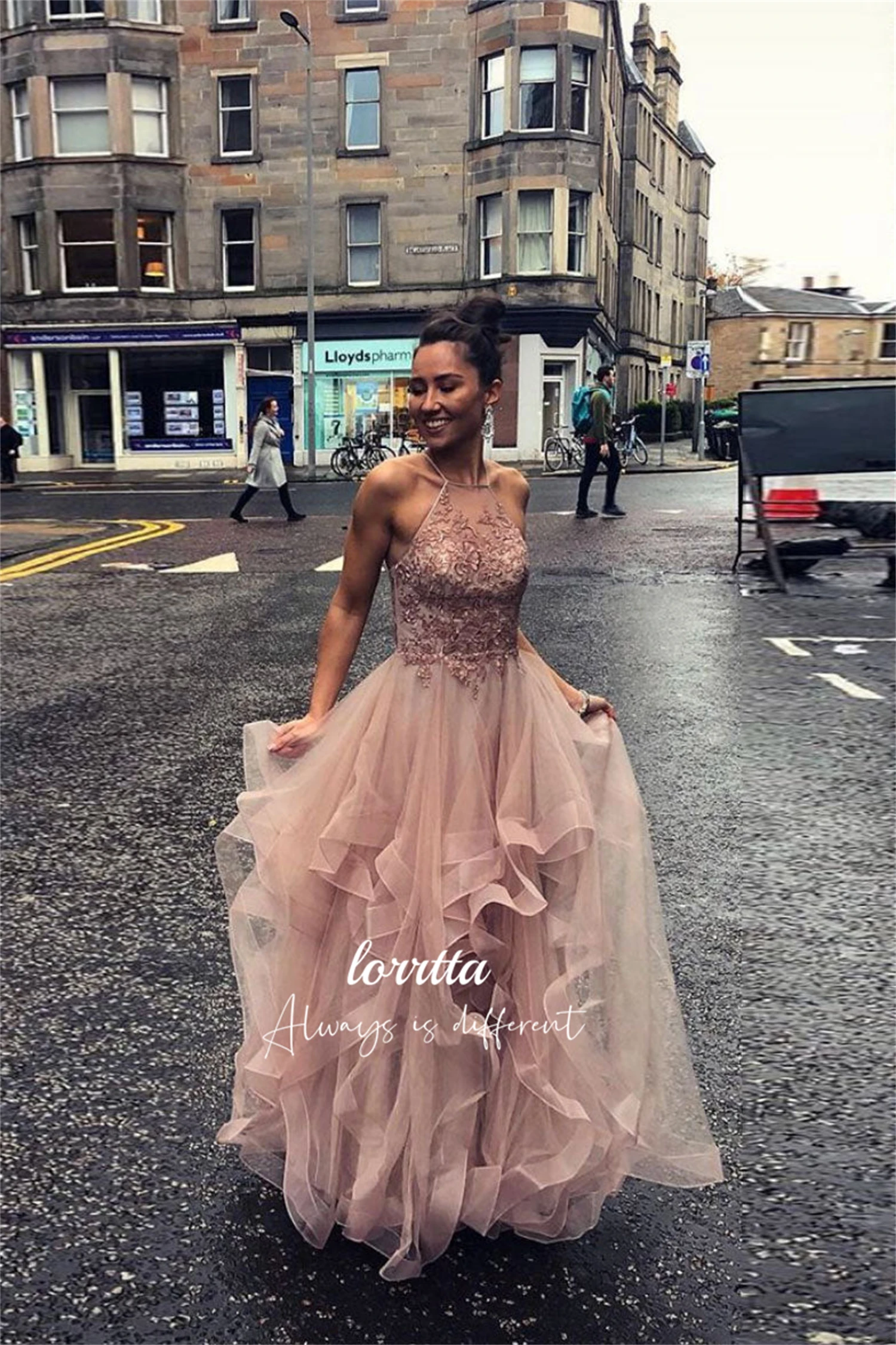 Lorrtta Ball Gown Party Dress Pink Layered Mesh Women's Evening Midi Dresses Special Events Prom Luxury Weddings Long Occasion
Lorrtta Ball Gown Party Dress Pink Layered Mesh Women's Evening Midi Dresses Special Events Prom Luxury Weddings Long Occasion