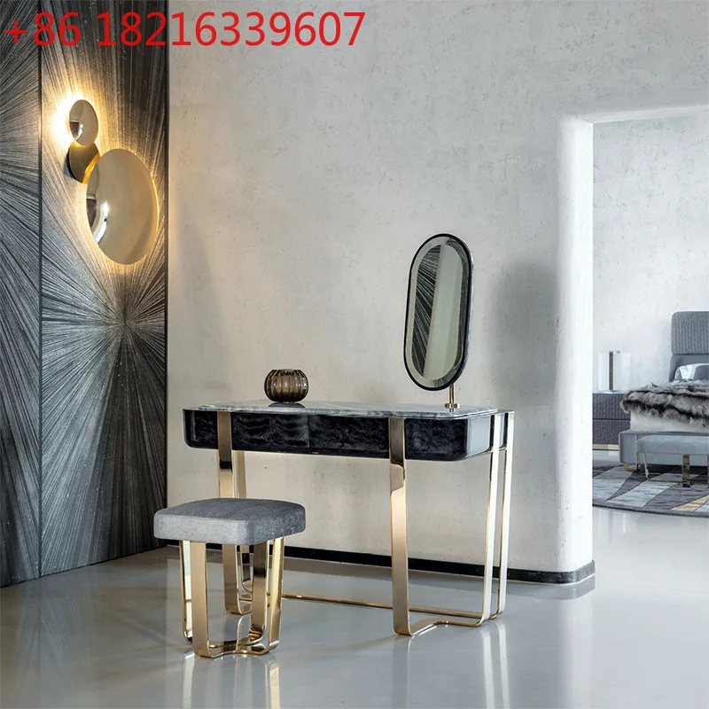 Customizable Italian light luxury dresser, high-end luxury villa, large apartment, master bedroom, makeup table, high-end model
Customizable Italian light luxury dresser, high-end luxury villa, large apartment, master bedroom, makeup table, high-end model