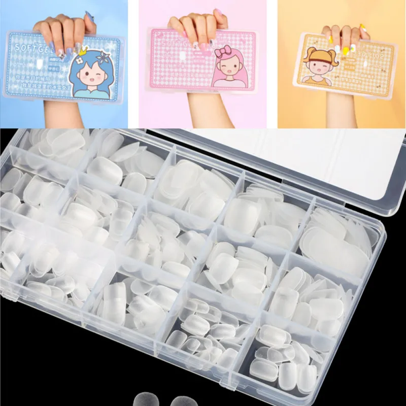 Ultra-short Frosted Nail Art Sheets Ultra-thin Seamless Water Drop Almond Shape Engraving and Grinding False Nails Wholesale
Ultra-short Frosted Nail Art Sheets Ultra-thin Seamless Water Drop Almond Shape Engraving and Grinding False Nails Wholesale
