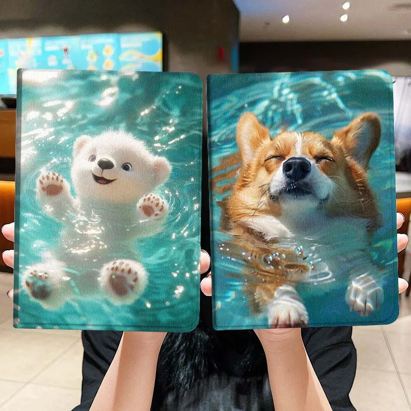 Cute Polar Bear Swim For iPad Pro Air Mini 2 3 4 5 6 7 6th 7th 10th 11th 10.2 9.7 10.5 11 Foldable Tablet Case Gift
Cute Polar Bear Swim For iPad Pro Air Mini 2 3 4 5 6 7 6th 7th 10th 11th 10.2 9.7 10.5 11 Foldable Tablet Case Gift
