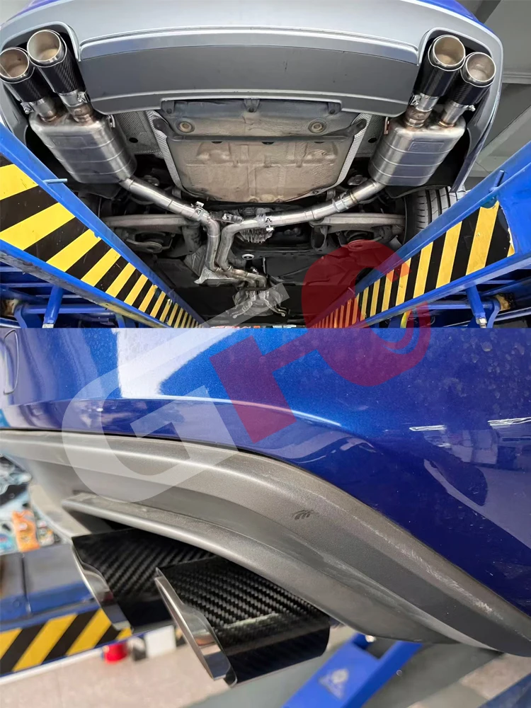 For Is Suitable 2009-2016 S4 S5 3.0T B8 Station Wagon SUS304 Front Pipe+Catback Valvetronic Exhaust System Muffler
For Is Suitable 2009-2016 S4 S5 3.0T B8 Station Wagon SUS304 Front Pipe+Catback Valvetronic Exhaust System Muffler