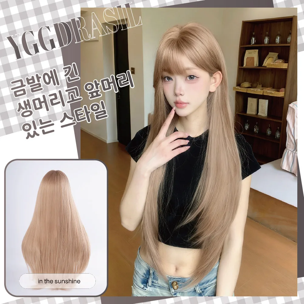 30Inch Buttery Blonde Kawaii Style Synthetic Wig with Bangs Long Natural Straight Hair for Women Daily Use Party Heat Resistant
30Inch Buttery Blonde Kawaii Style Synthetic Wig with Bangs Long Natural Straight Hair for Women Daily Use Party Heat Resistant