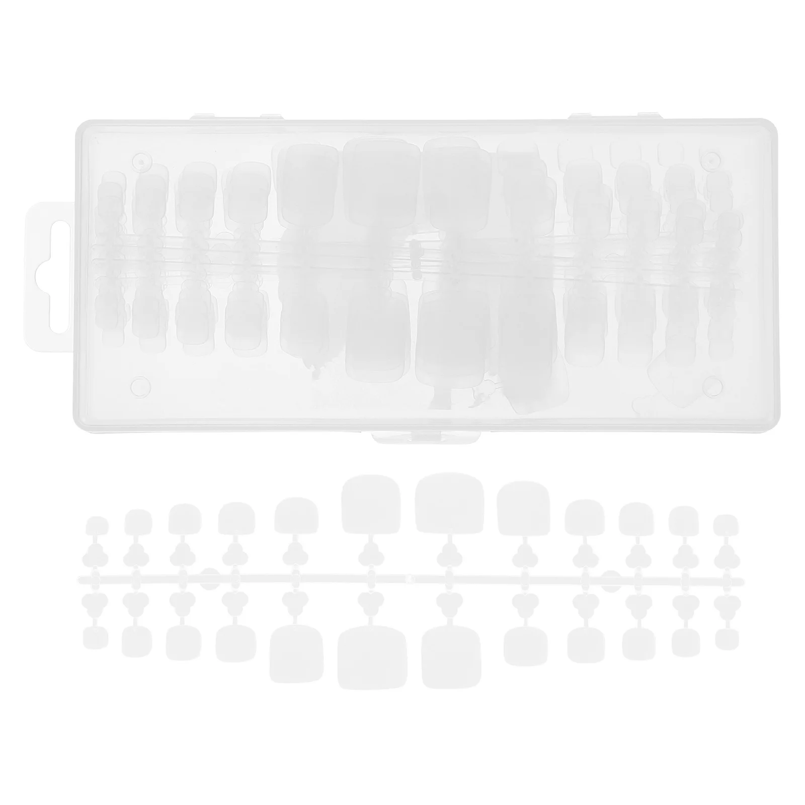 240pcs Full Cover Fake Toe False Nails Nail Art Supplies For Women Clear Artificial Toenail Tips Sturdy Diy Fake Nails Wedding 
240pcs Full Cover Fake Toe False Nails Nail Art Supplies For Women Clear Artificial Toenail Tips Sturdy Diy Fake Nails Wedding