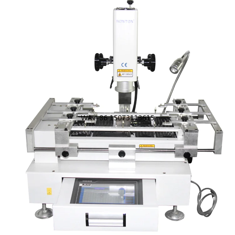 Classic BGA Rework Station R690 V.3 Pro 3 Zones Hot Air Touch Screen Solder Machine with Laser Point 4300W Soldering Tools
Classic BGA Rework Station R690 V.3 Pro 3 Zones Hot Air Touch Screen Solder Machine with Laser Point 4300W Soldering Tools
