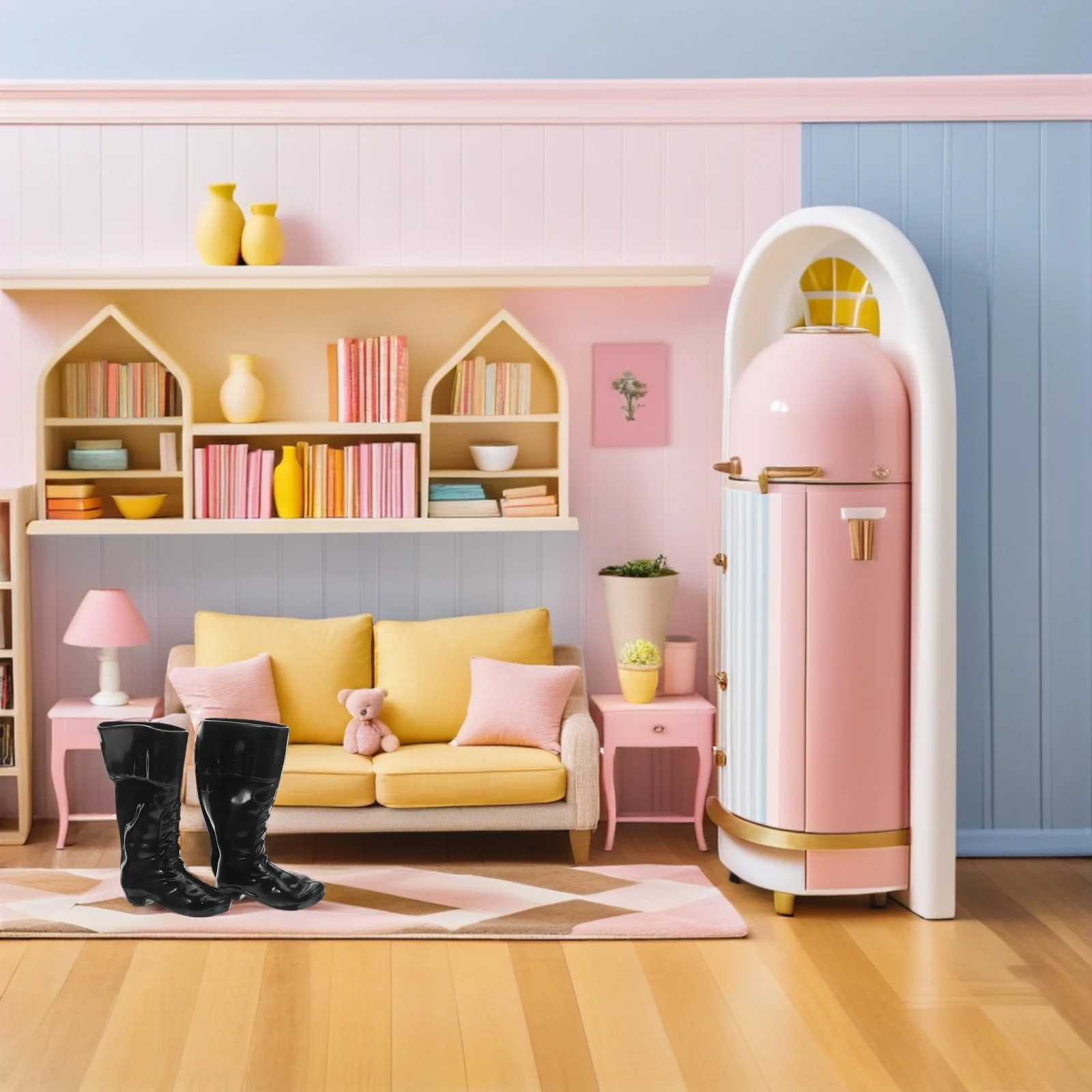 25Pairs Mini Shoes Men 11 Inch Dollfootwear Detailed Miniature Boots for Dollhouse Scenes Dress Up Accessories
25Pairs Mini Shoes Men 11 Inch Dollfootwear Detailed Miniature Boots for Dollhouse Scenes Dress Up Accessories