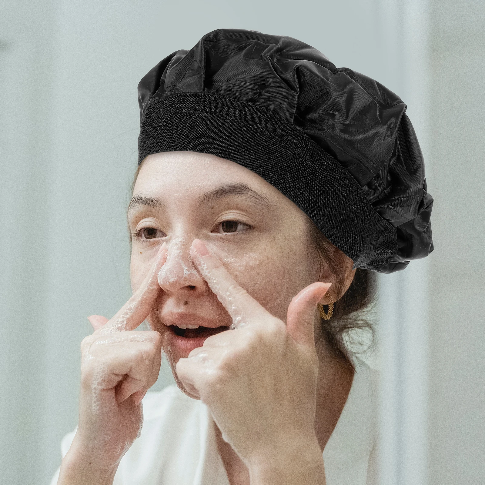 Thermal Hair Reusable Gel Hat For Dyeing Masking Oil Treatments Heat Cold Salon Spa Shower Cap Conditioning Cap With Soft
Thermal Hair Reusable Gel Hat For Dyeing Masking Oil Treatments Heat Cold Salon Spa Shower Cap Conditioning Cap With Soft