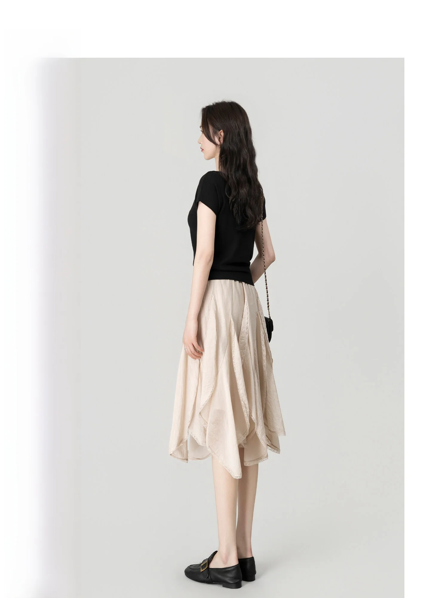 Wavy Egg Irregular A-Line Skirt Women's Summer Design Sensation Long Cake Skirt High Waist Asymmetrical Skirt
Wavy Egg Irregular A-Line Skirt Women's Summer Design Sensation Long Cake Skirt High Waist Asymmetrical Skirt